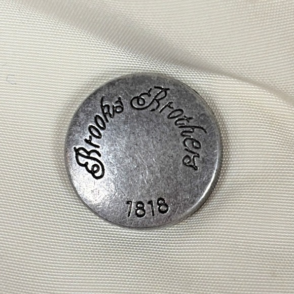 Brooks Brothers Jacket Womens Large Ivory Down Puffer Quilted Winter Hooded Coat - Picture 7 of 16